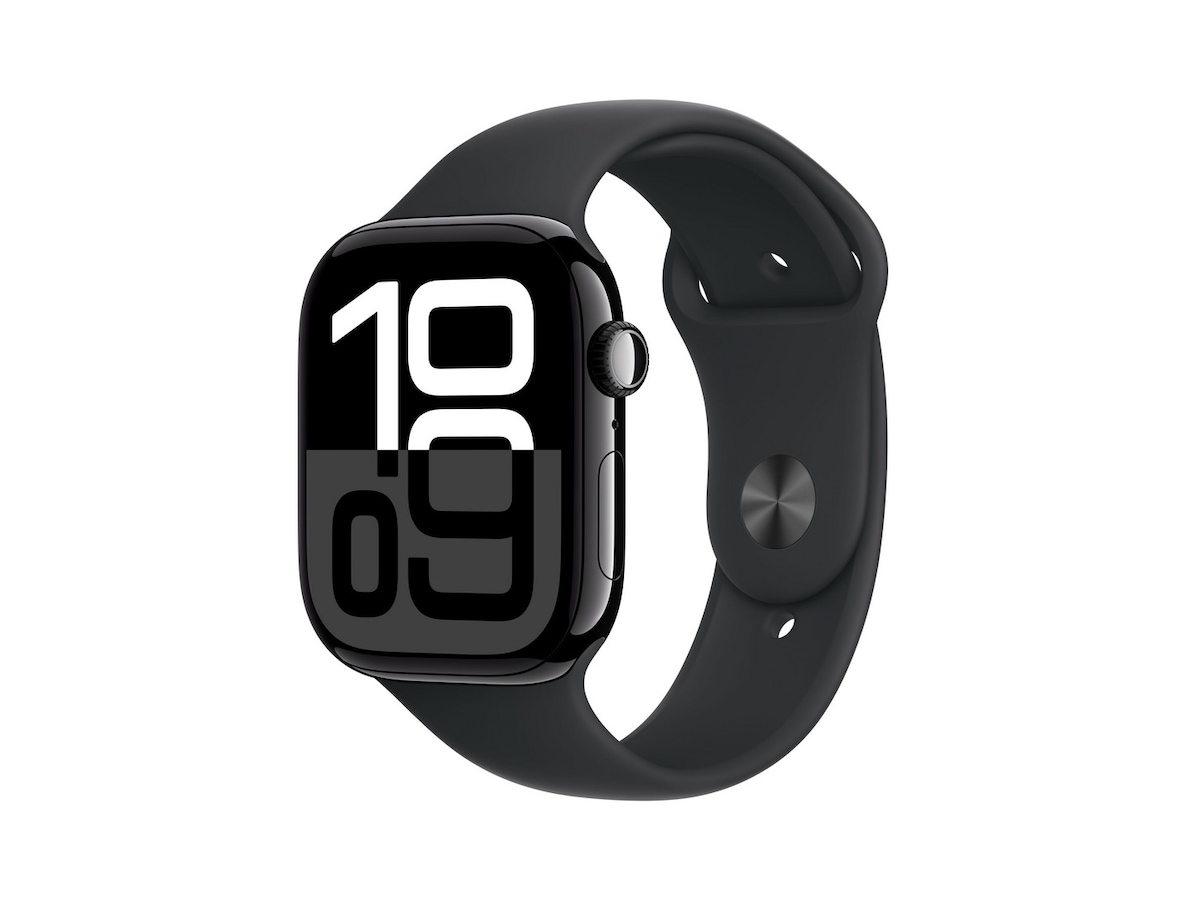 Apple Watch Series 10 46mm GPS + LTE Aluminium (gagatsvart) Watch