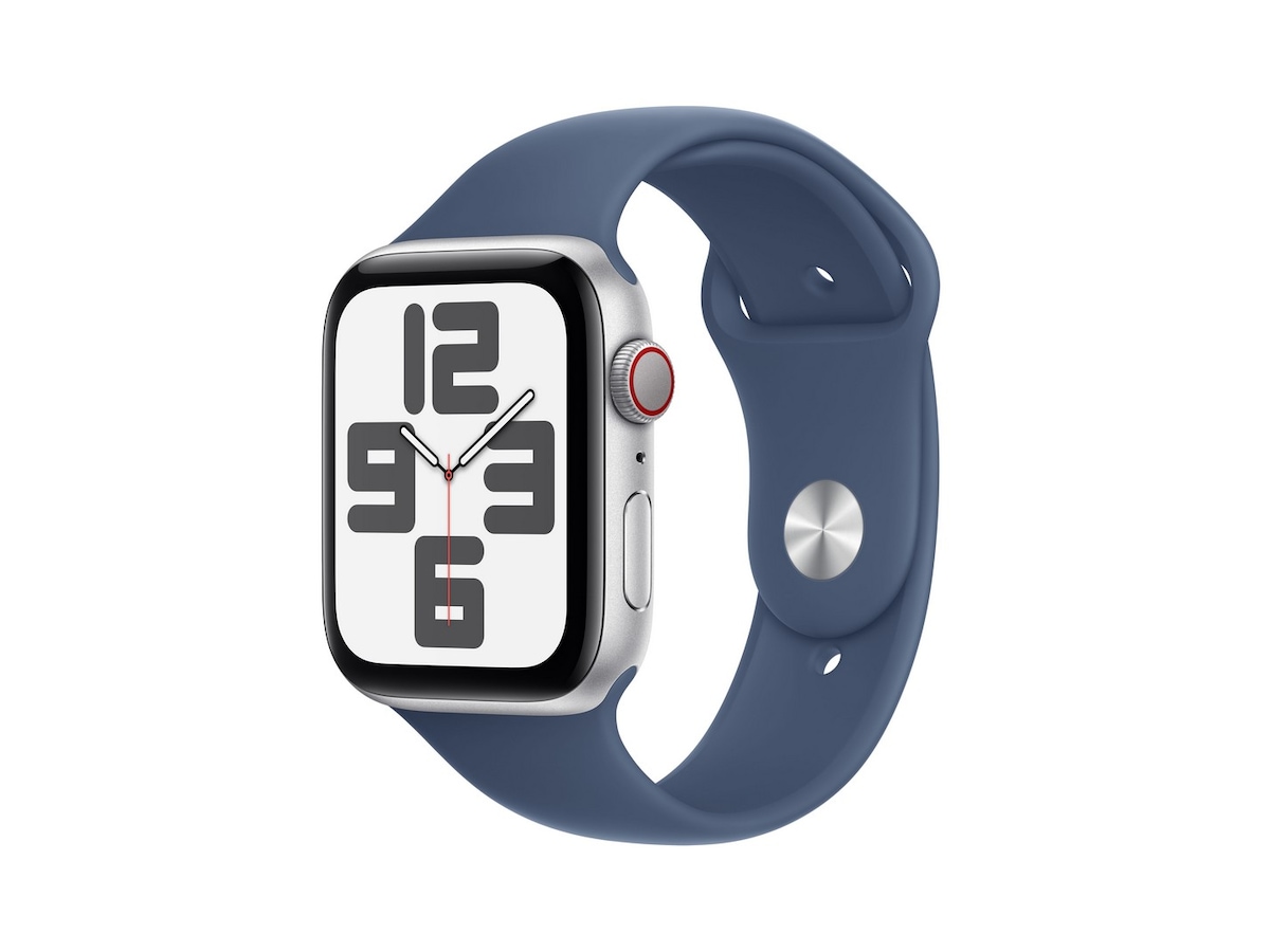 Apple Watch SE 44mm GPS + LTE Aluminium (sølv) Watch