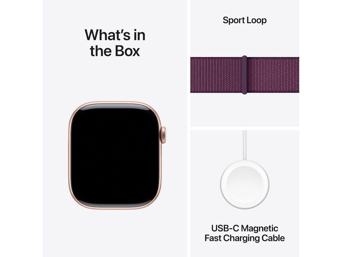 Apple Watch Series 10 46mm GPS + LTE Aluminium (rosegull) Watch