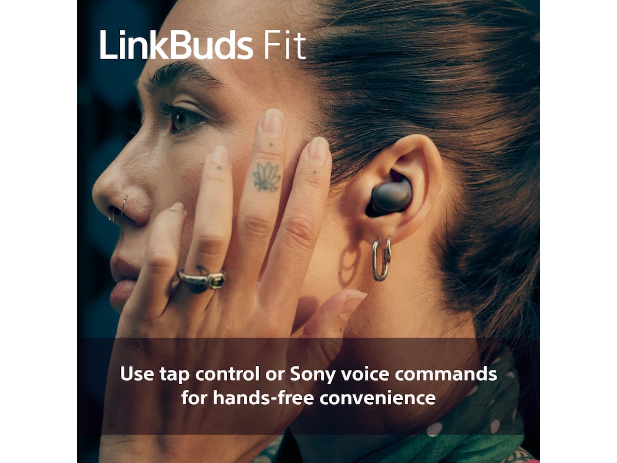 Sony Linkbuds Fit trådløse ørepropper, In-Ear (lilla) Øreplugger