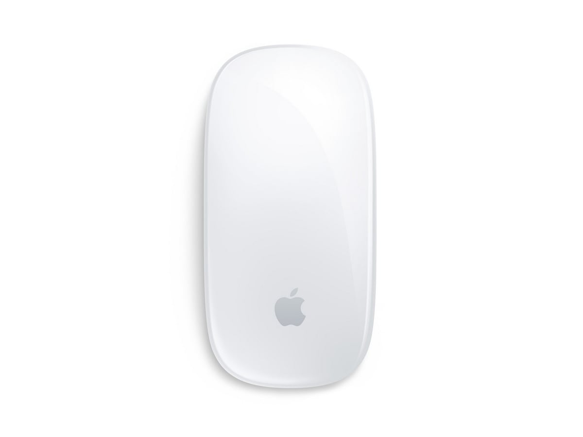 Apple Magic Mouse Multi-Touch (hvit) Mus