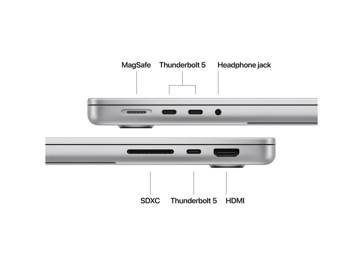 Macbook Pro 14 M4 Max (2024) 1TB (sølv) MacBook