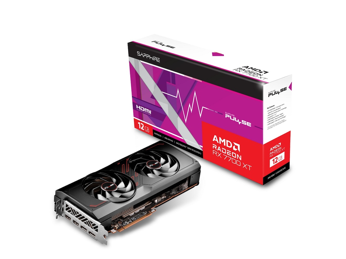 Sapphire PULSE AMD Radeon RX 7700 XT PCI-Express