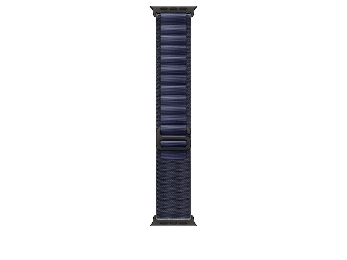 Apple Watch 49mm Black Titanium Alpine Loop (navy) Reim