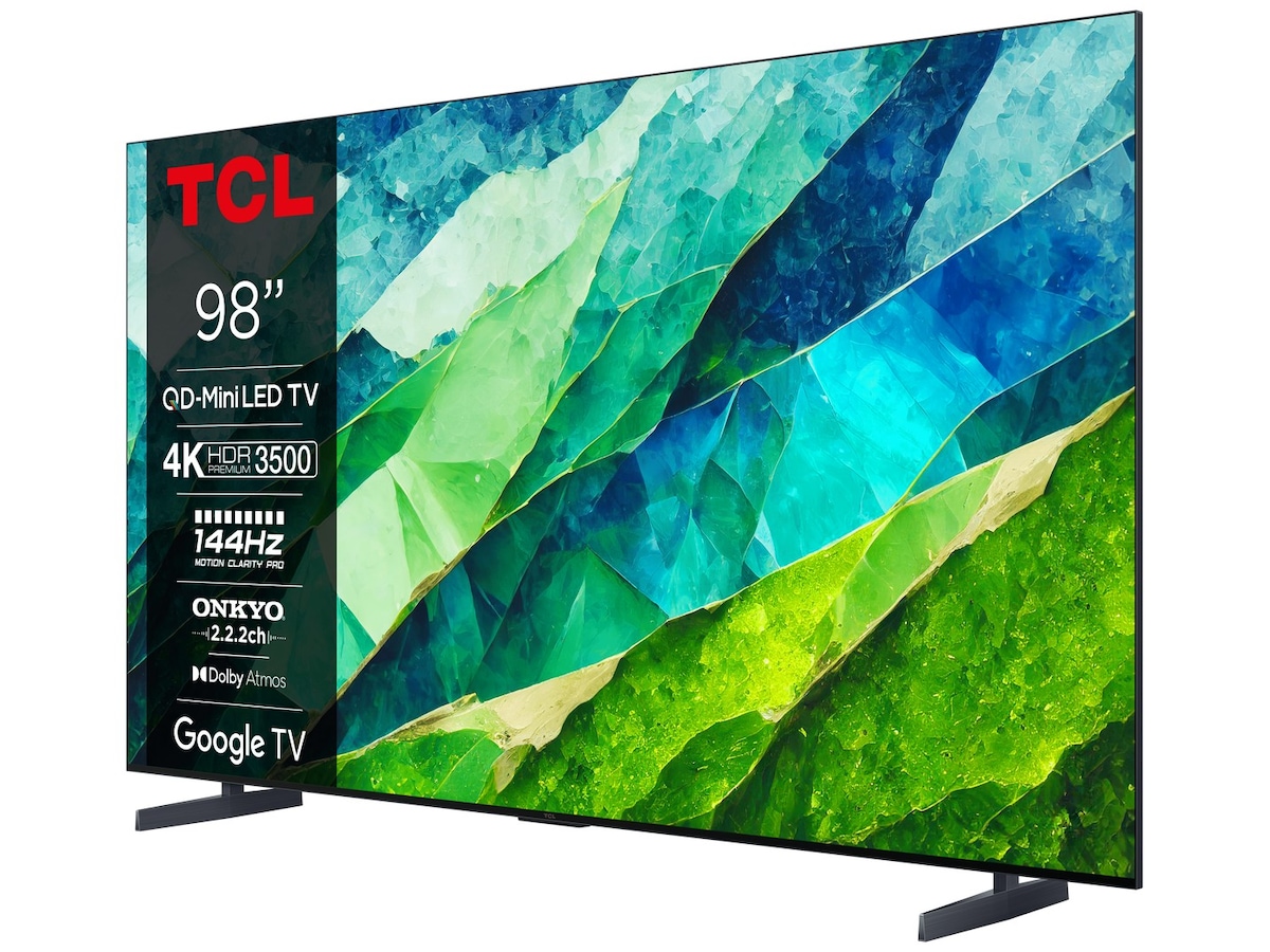 TCL 98" 98C855 QLED Pro 4K Google TV 144Hz TV-er