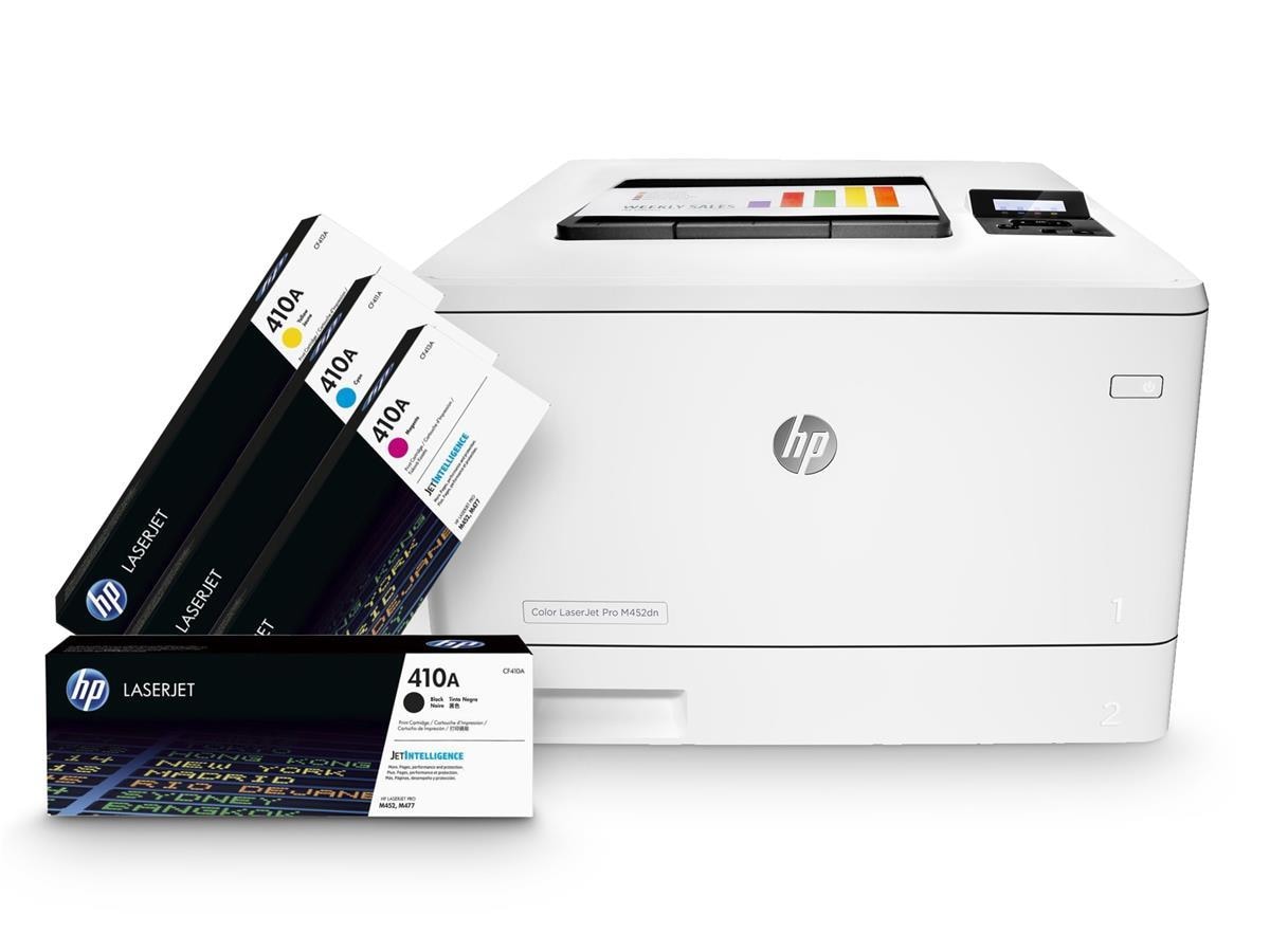 HP Color LaserJet Pro M452dn Pakke KomplettBedrift No   959457 