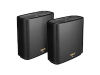 Asus ZenWiFi AX XT9 2-pack (sort) Routere