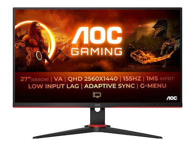 AOC 27" skjerm Q27G2E/BK Skjermer