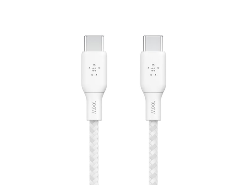 Belkin USB-C til USB-C kabel 3m (hvit) USBkabler