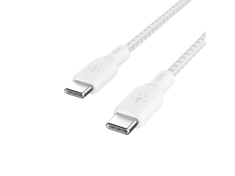 Belkin USB-C til USB-C kabel 3m (hvit) USBkabler