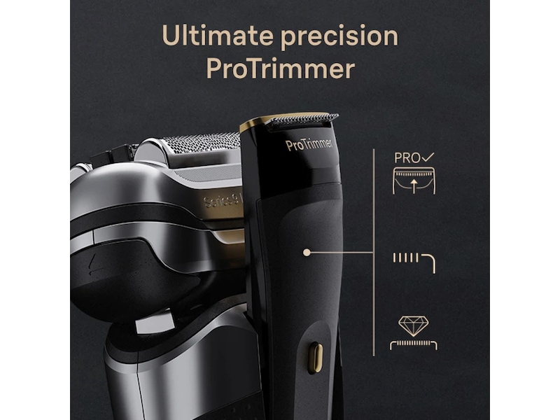 Braun Series 9 PRO+ Barbermaskin 9560cc (sort) Barbermaskiner