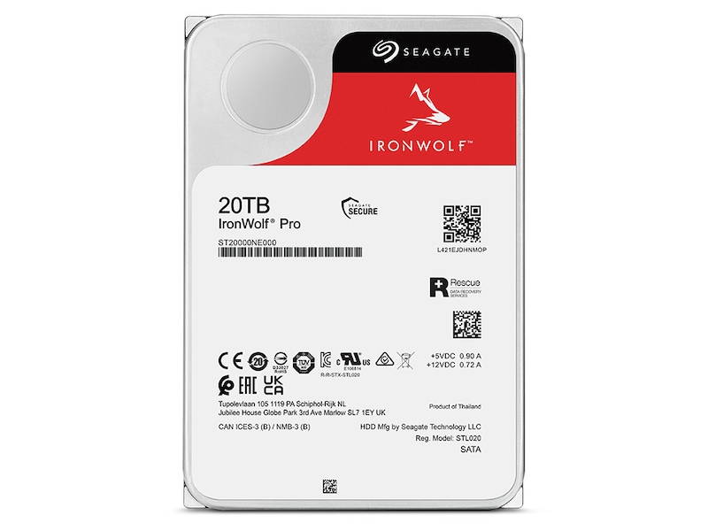 Seagate IronWolf Pro 20TB Harddisk 3,5