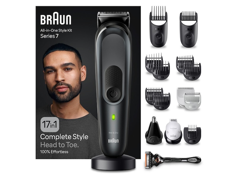 Braun MGK7491 Series 7 All-In-One Stylingsett Barbermaskiner