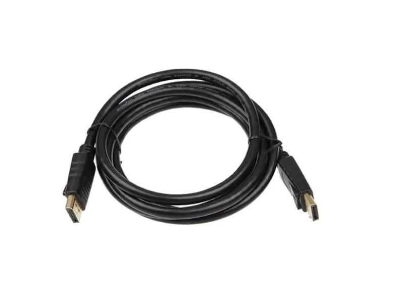 Displayport kabel 2m (sort) Monitorkabler