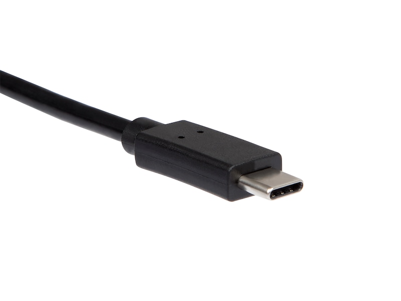 USB-C til USB-B kabel 2m (sort) USBkabler