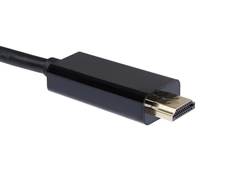 Displayport til HDMI kabel 2m (sort) Monitorkabler