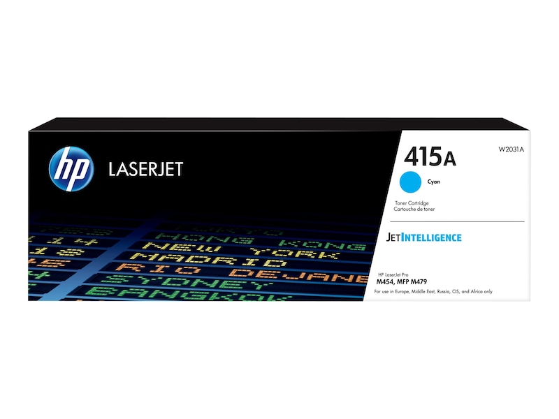 HP Toner 415A Cyan Lasertoner