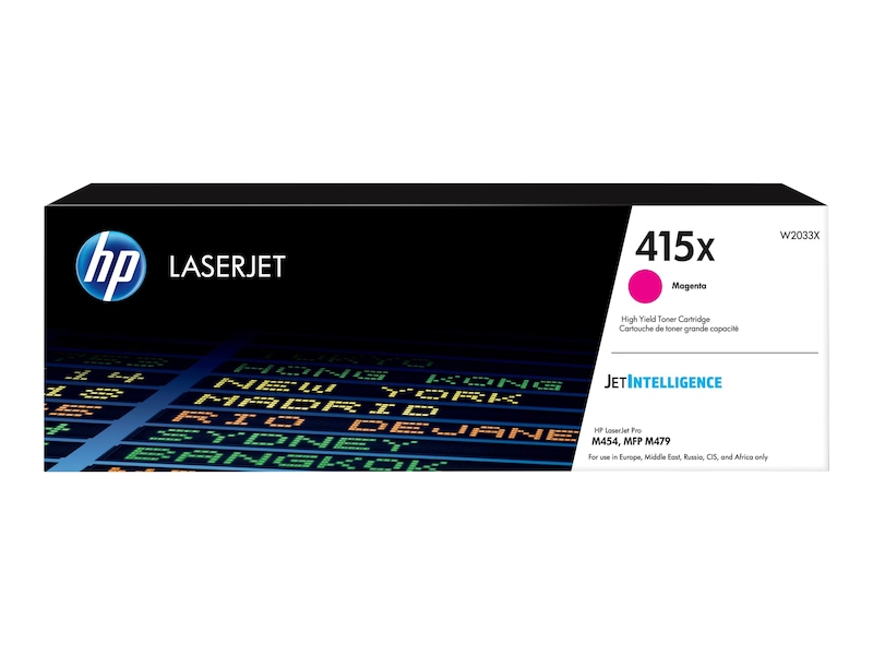 HP Toner 415X Magenta Lasertoner