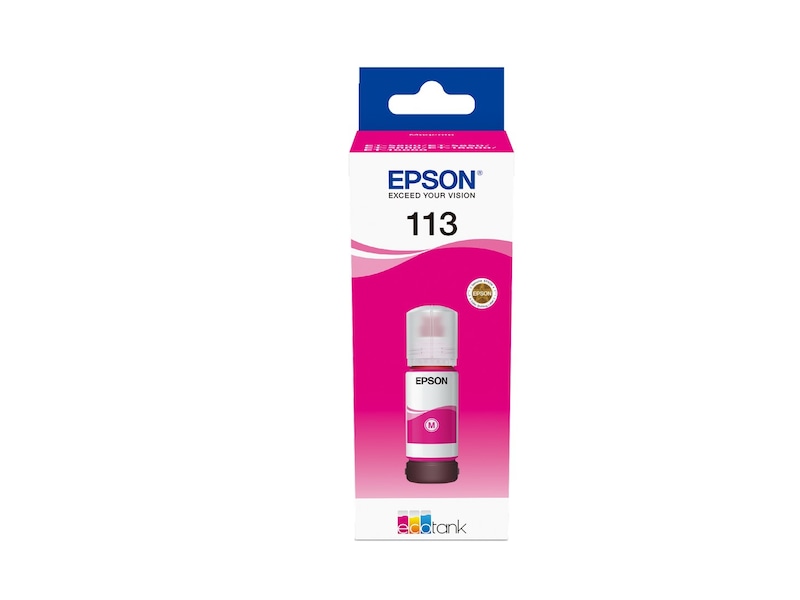 Epson Blekk 113 Ecotank Magenta Blekkpatroner