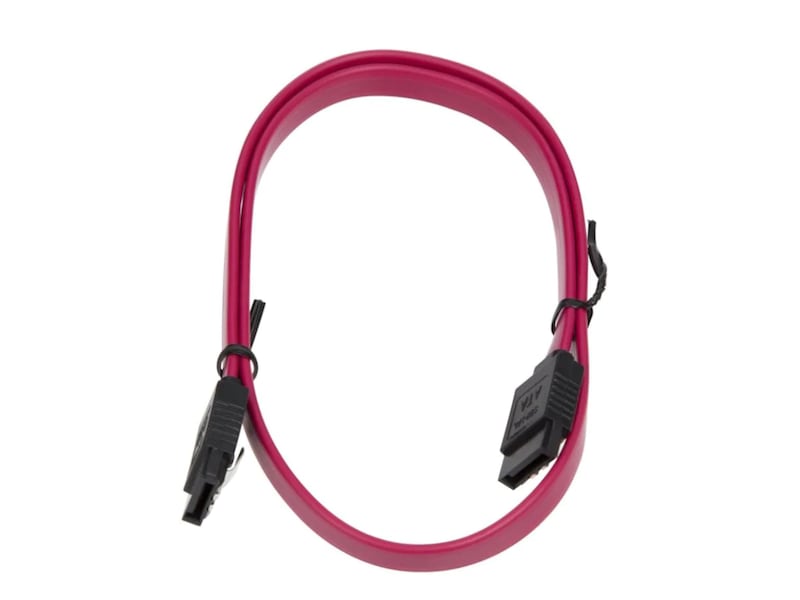 SATA 6 kabel 1m (rød) Datakabler