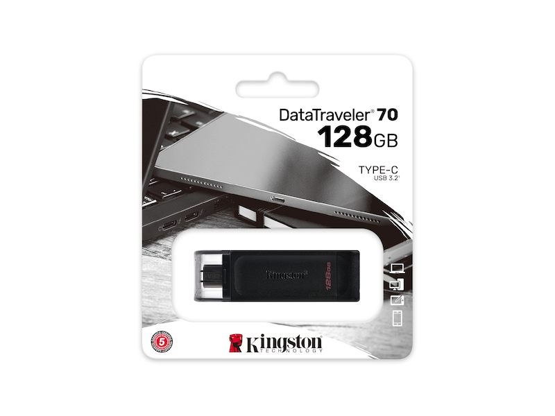 Kingston DataTraveler 128GB Minnepenn / USB