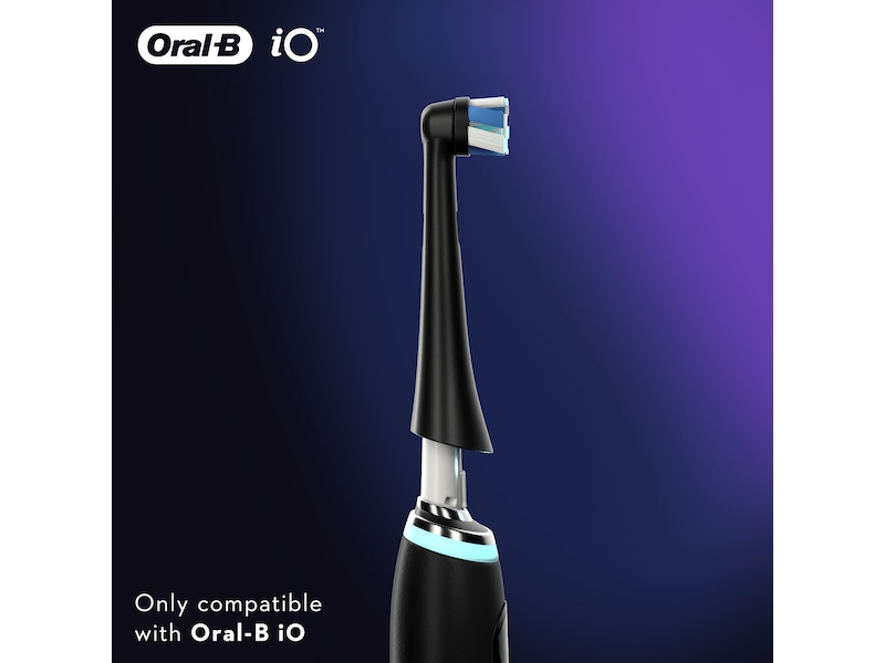 Oral-B iO Ultimate Clean Tannbørstehoder 2pk. (sort) Tannpleie