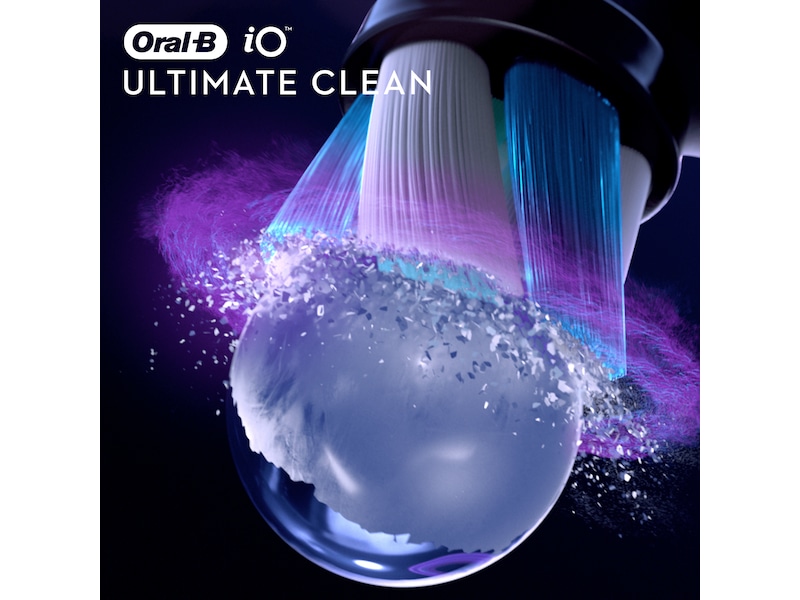 Oral-B iO Ultimate Clean Tannbørstehoder 2pk. (sort) Tannpleie