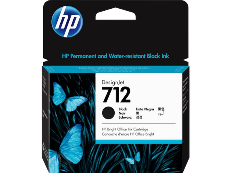 HP blekk 712 Sort Blekkpatroner