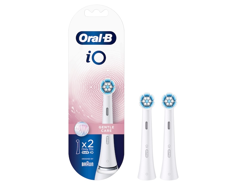 Oral-B iO Gentle Care Tannbørstehoder 2pk Tannpleie