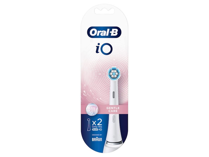 Oral-B iO Gentle Care Tannbørstehoder 2pk Tannpleie