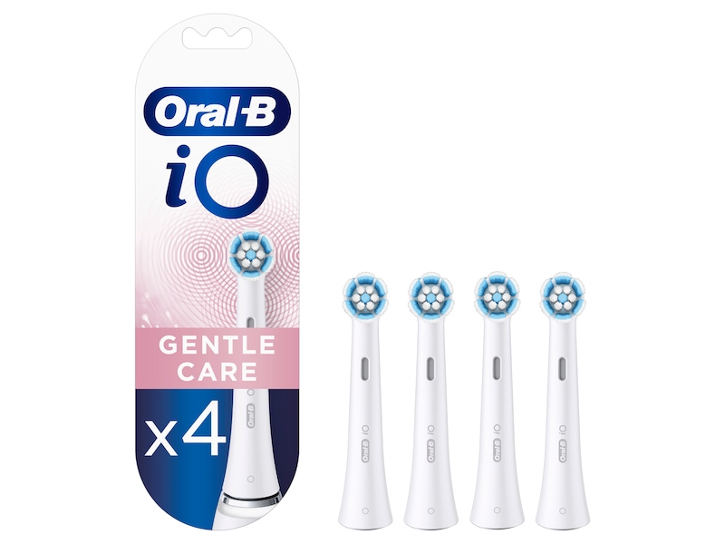 Oral-B iO Gentle Care Børstehoder, 4 Stk. Tannpleie