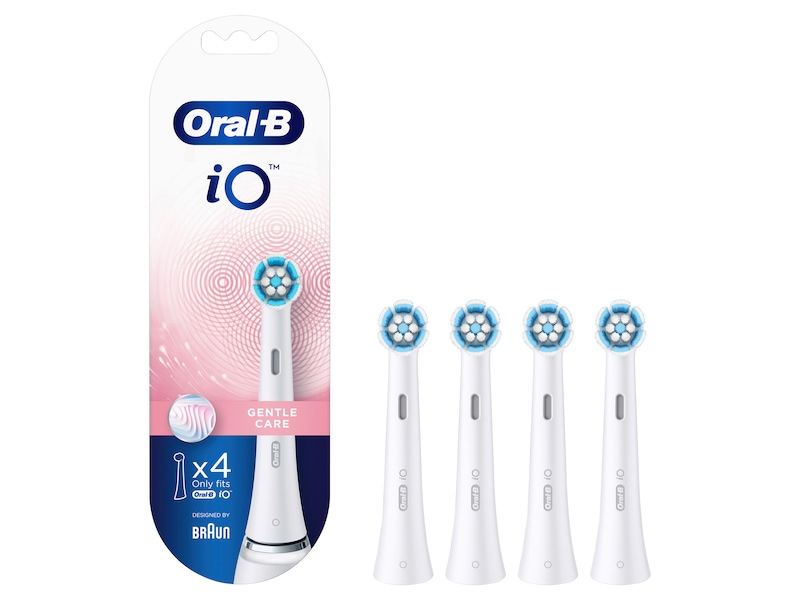 Oral-B iO Gentle Care Børstehoder, 4 Stk. Tannpleie