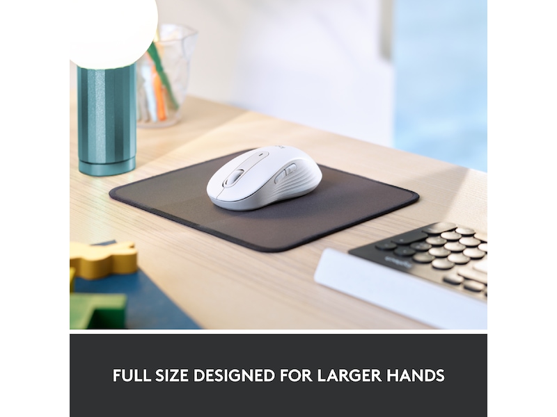 Logitech Signature M650 Large trådløs mus Offwhite Mus