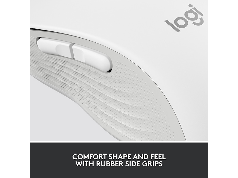 Logitech Signature M650 Large trådløs mus Offwhite Mus