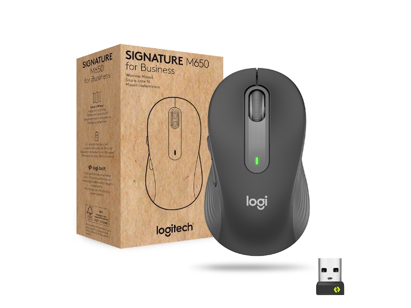 Logitech M650 For Business - Graphite Mus