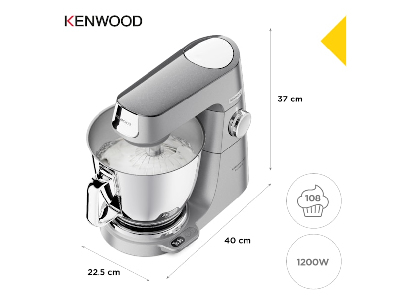 Kenwood Titanium Chef Baker XL Kjøkkemaskin Kjøkkenmaskiner