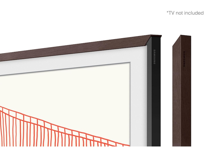 Samsung 85" ramme til The Frame (2021-2024, brun) Tilbehør