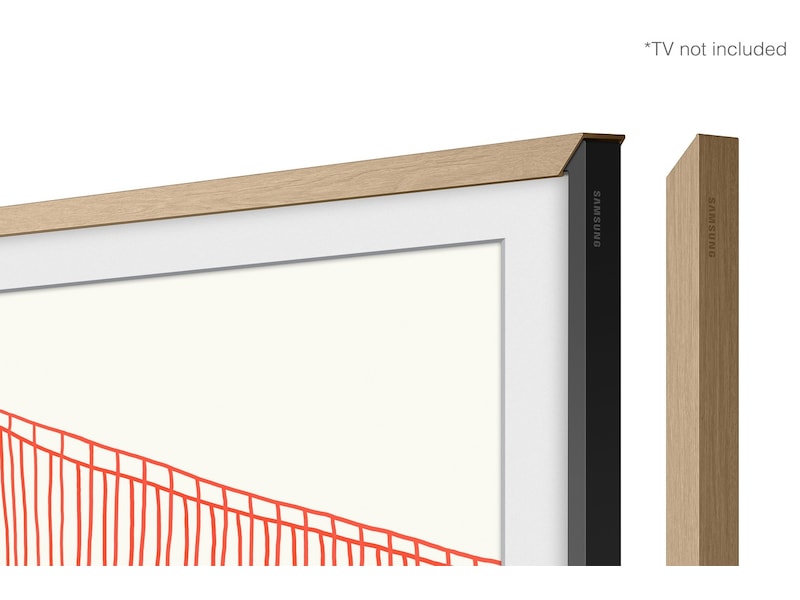 Samsung 85" ramme til The Frame (2021-2024, teak) Tilbehør