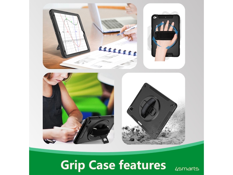 4smarts Galaxy Tab Active4 Pro Rugged Case Grip Deksel til nettbrett