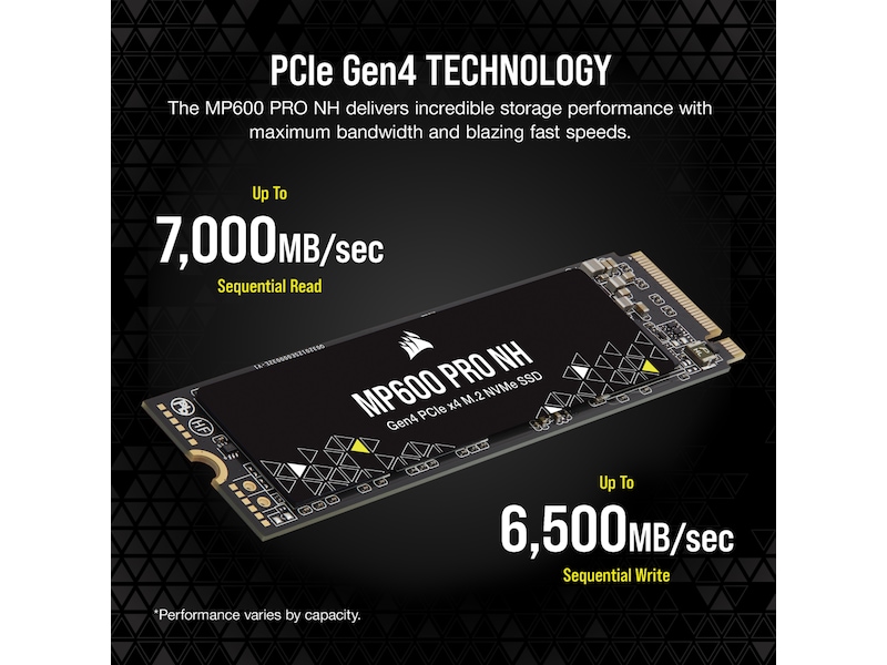 Corsair MP600 PRO NH NVMe M.2 SSD 2TB SSD M.2