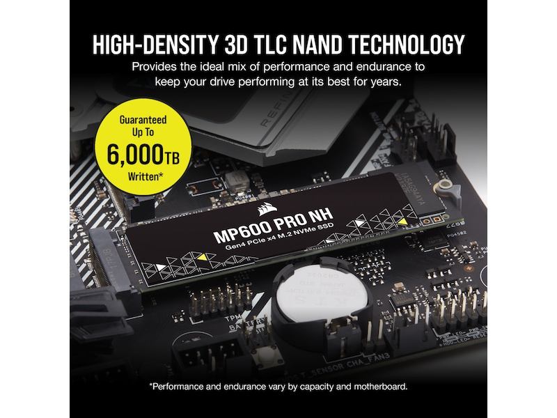 Corsair MP600 PRO NH NVMe M.2 SSD 2TB SSD M.2