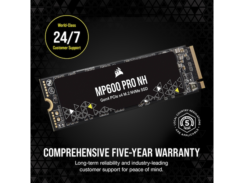 Corsair MP600 PRO NH NVMe M.2 SSD 2TB SSD M.2