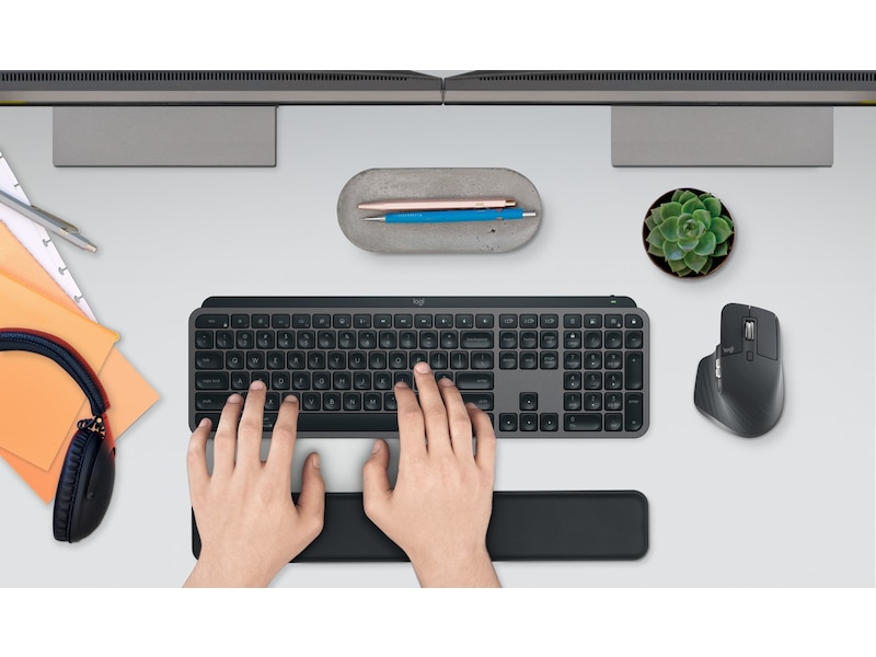 Logitech MX Keys S bundle (graphite) Tastatur