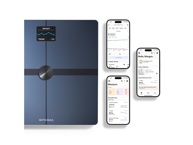 Withings Body Smart Wi-Fi badevekt (sort) Badevekt