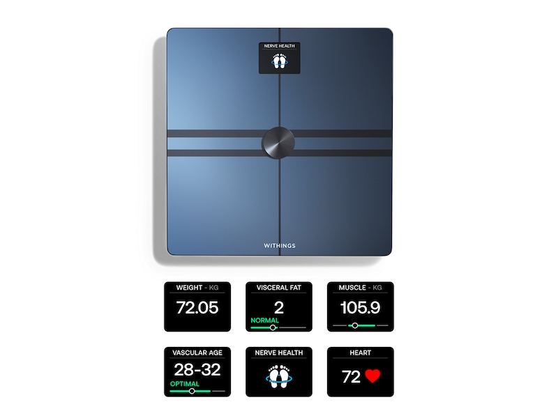 Withings Body Comp Wi-Fi smart badevekt (sort) Badevekt