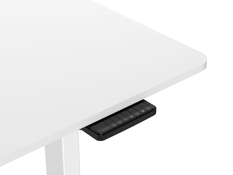 Ergonomisk Hev/Senk skrivebord 120cm (hvit) Skrivebord