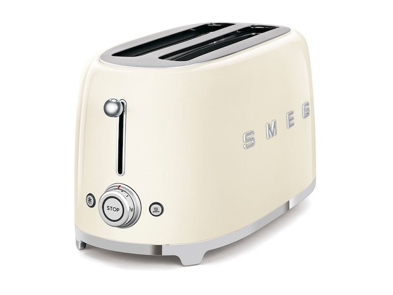 Smeg TSF02CREU 4x2 brødrister (cream) Brødristere