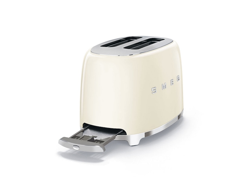 Smeg TSF01CREU Brødrister for 2 skiver (cream) Brødristere