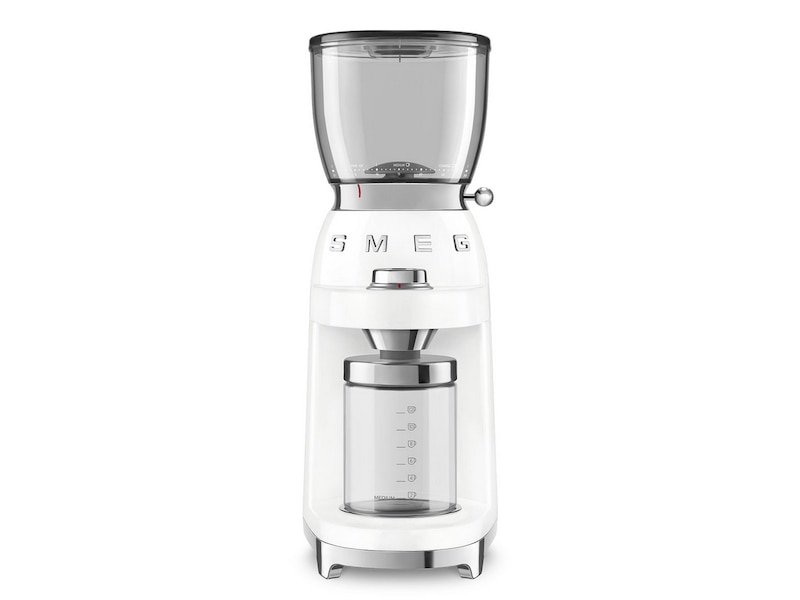 Smeg CGF01WHEU Kaffekvern (hvit) Kaffetrakter