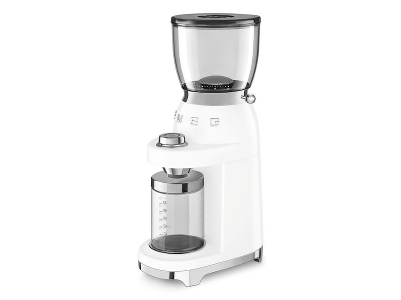 Smeg CGF01WHEU Kaffekvern (hvit) Kaffetrakter